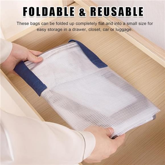 Clear Storage Bags with Zipper, 75L Extra Large, Underbed Storage, 3 Pack - Picture 4 of 6